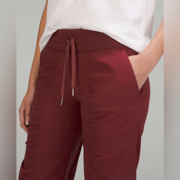 12L10. Lululemon Dance Studio Mid-Rise Jogger *Red Merlot - Picture 2 of 7